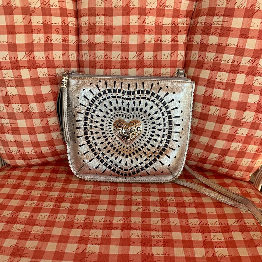 Silver Brighton shoulder bag